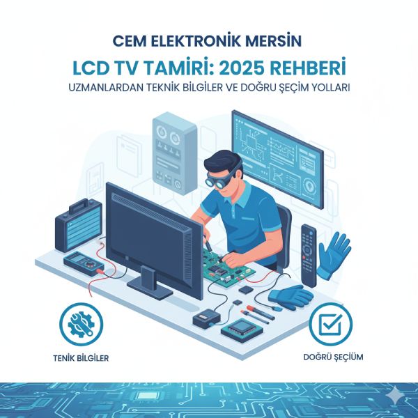 Cem Elektronik ve Mersin TV Servisi Hizmetlerinin Teknik ve Endüstriyel Boyutu